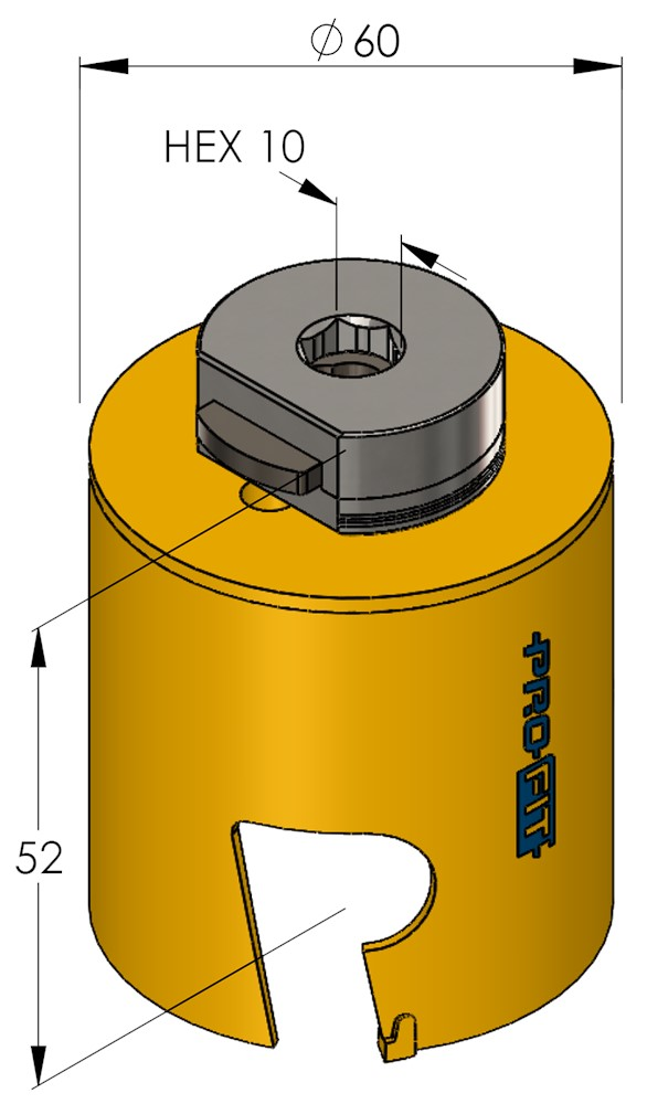 MULTI PURPOSE GATZAAG 60MM