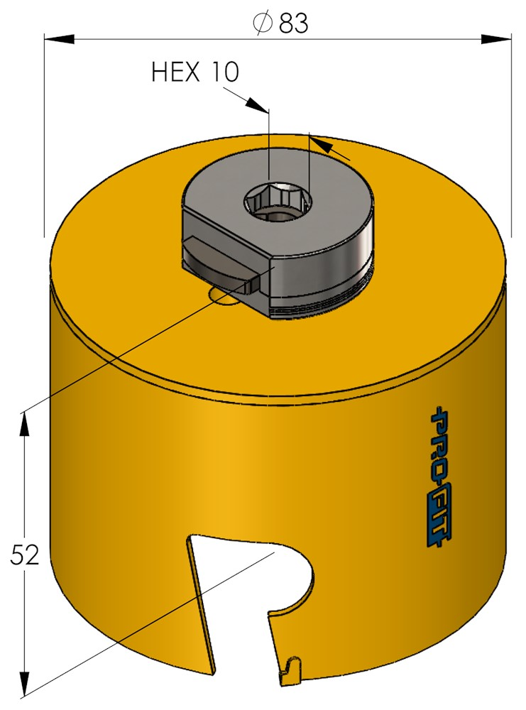 MULTI PURPOSE GATZAAG 83MM