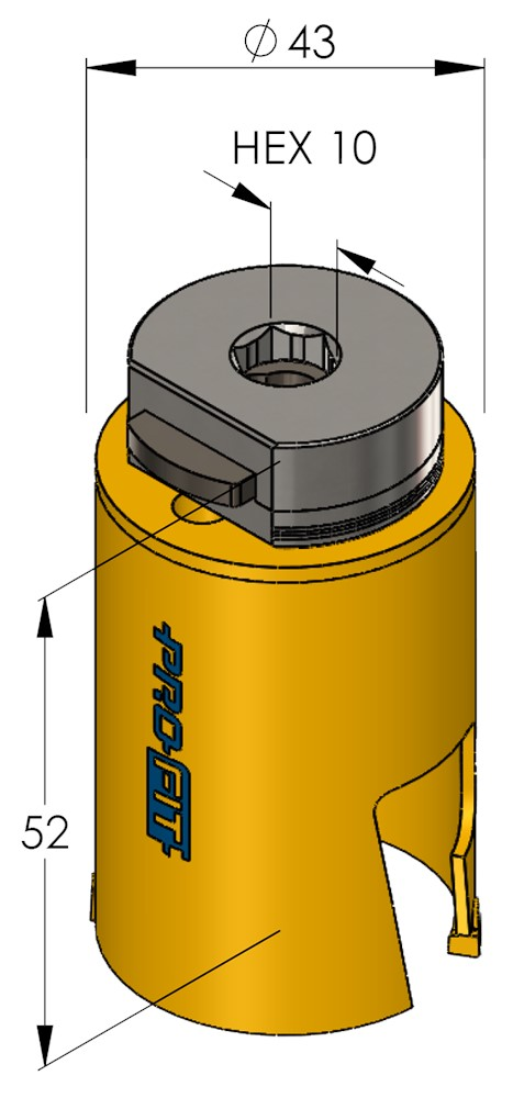 MULTI PURPOSE GATZAAG 43MM