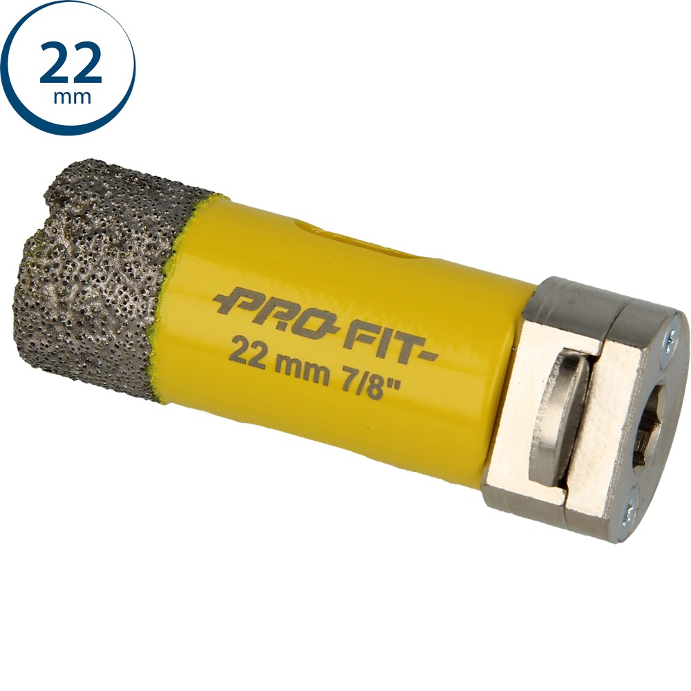 DIAMANTBOOR DROOG 22MM