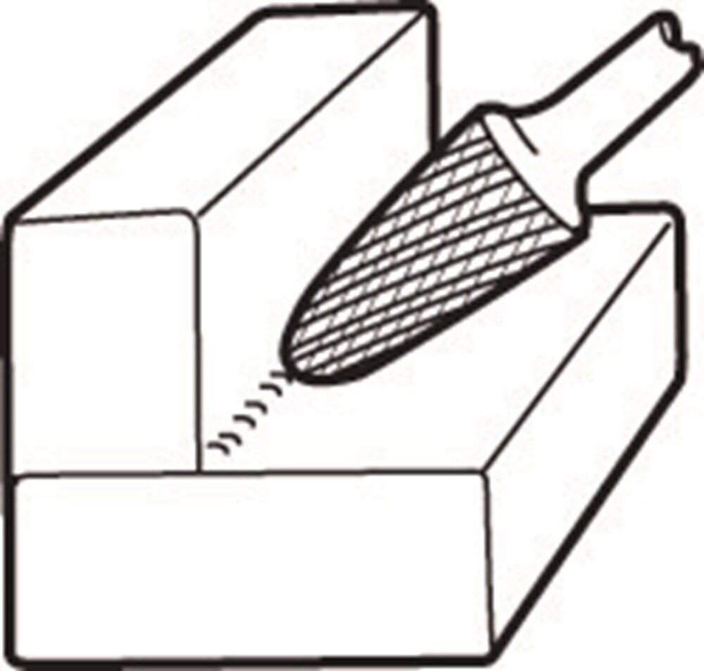 STIFTFR HARDMET BOOG RONDE KOP