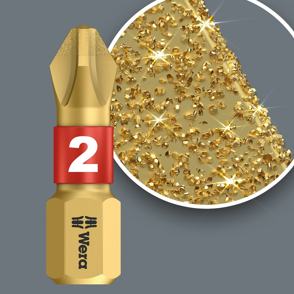 1/4" BIT PH3 L=25MM BITORSION DIAMANT