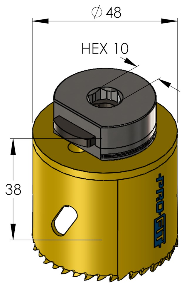 GATZAAG 48MM VARIABELE TAND