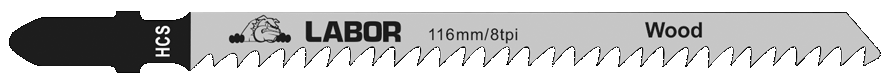 HSS DECOUPEERZAAGBLAD HOUT T301CD(5P)