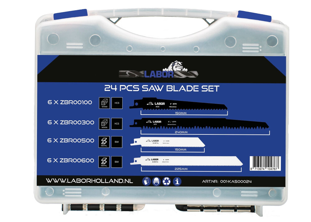 ZAAGBLADENSET RECIPRO S644D/S153L/S1122