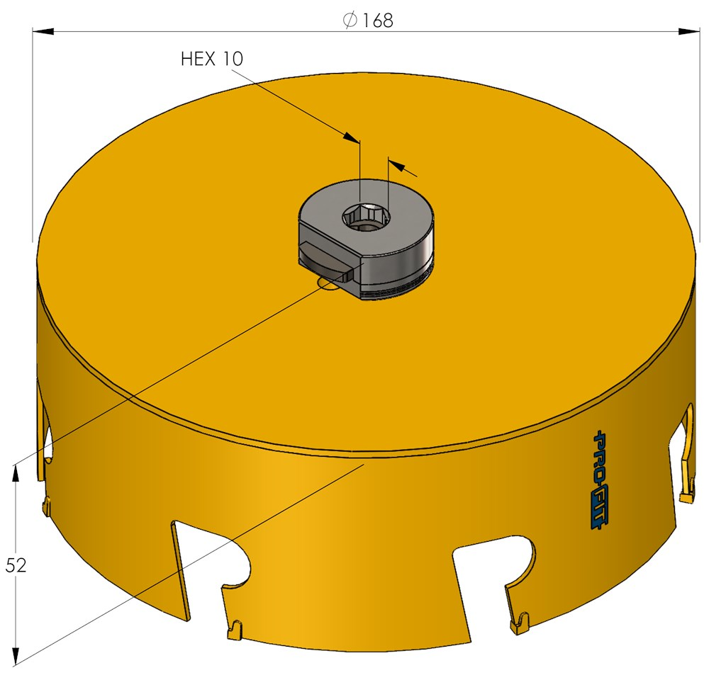 MULTI PURPOSE GATZAAG 168 MM