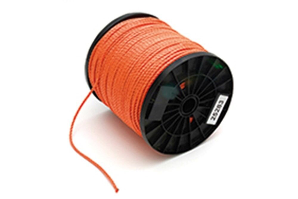 TOUW GESLAGEN PP 8MM ORANJE 120 mtr