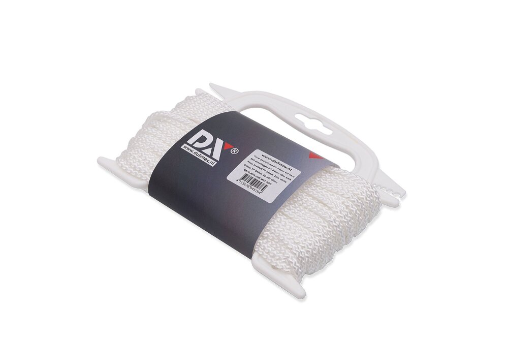 JALOEZIEKOORD GEVL PA 2,6MM WIT 20 MTR