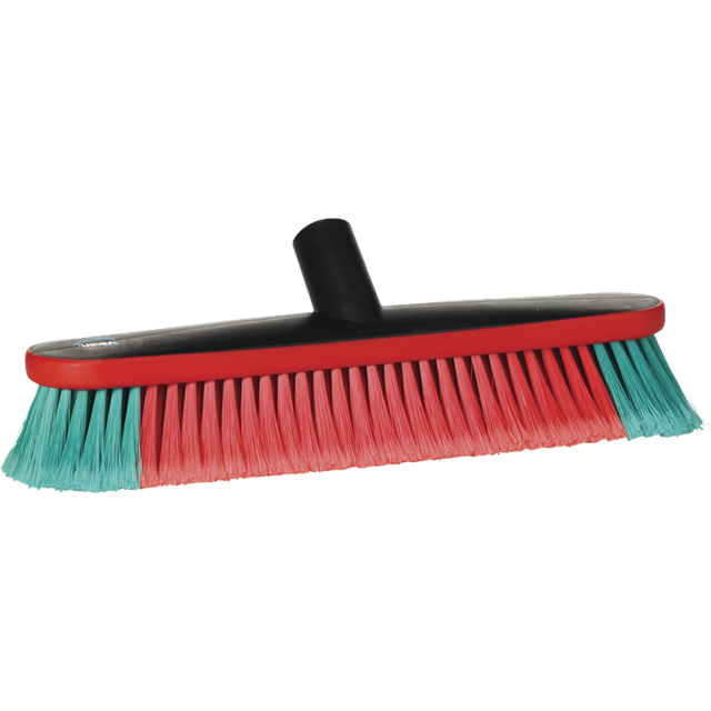 OVALE AUTOWASBORSTEL MET WATERTOEVOER 36CM