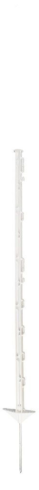 KUNSTSTOF PAAL LENGTE 105CM WIT