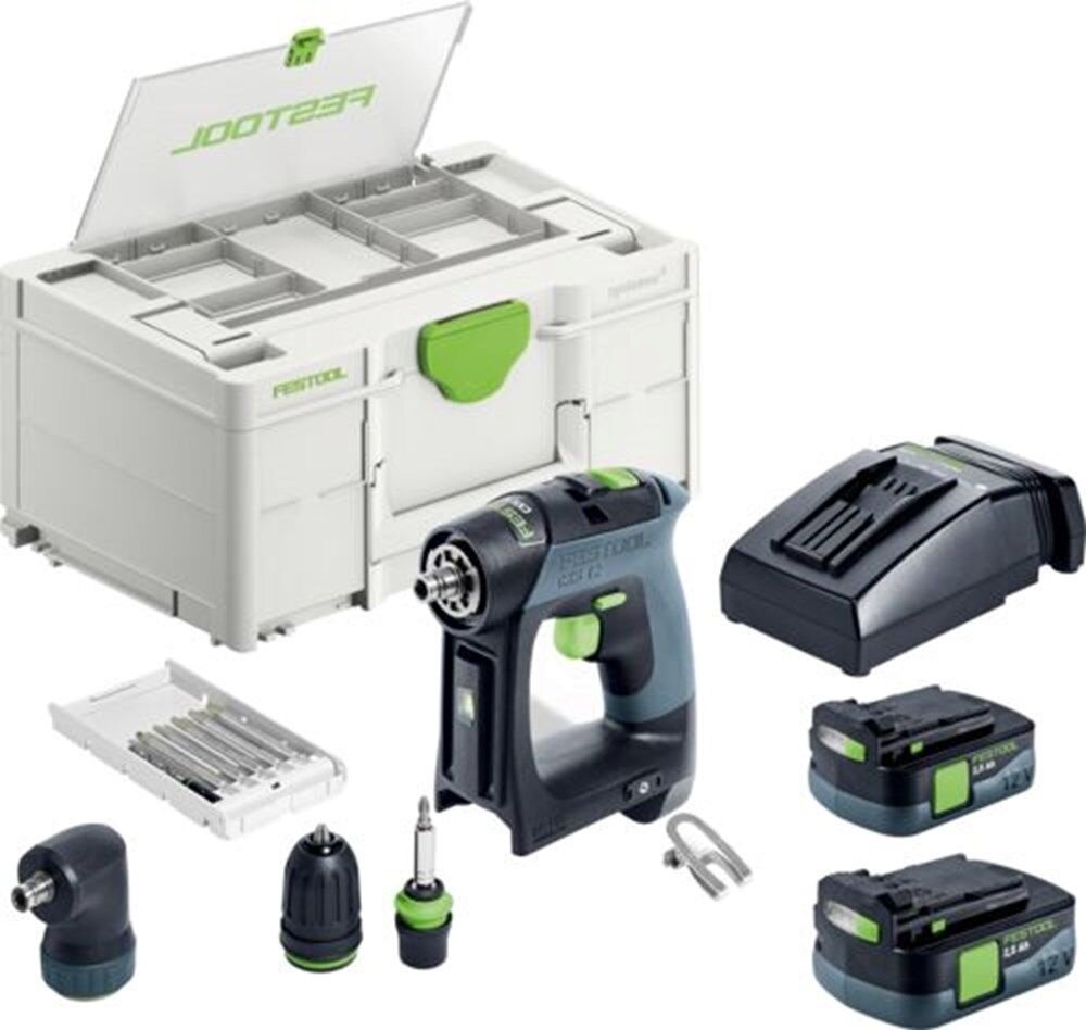 ACCU-SCHROEFBOOR CXS 12 2.5SET