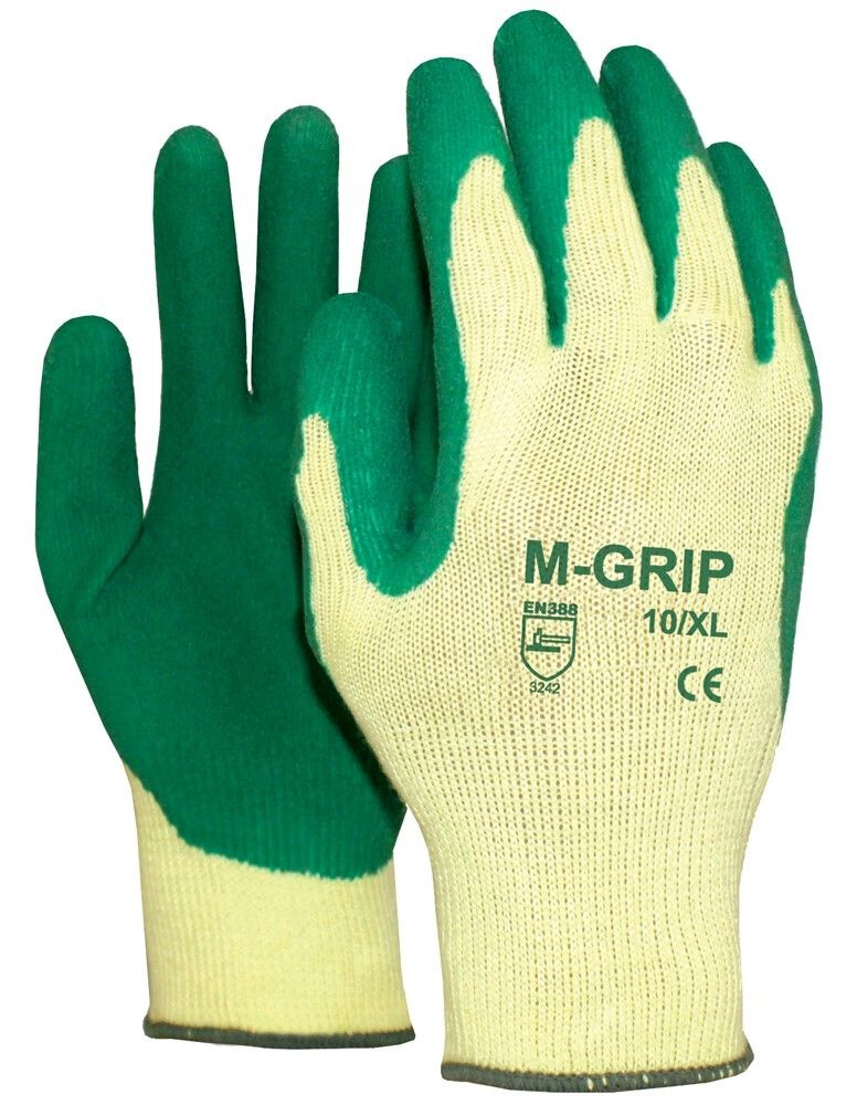 WERKHANDSCHOEN M.SAFE GRIP GROEN MT 11