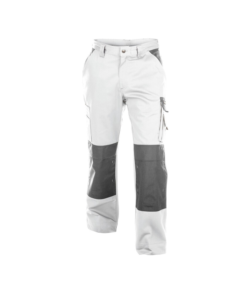 BROEK BOSTON PESCO61 (245 gr) PLUS WIT/CEMENTGRIJS 52