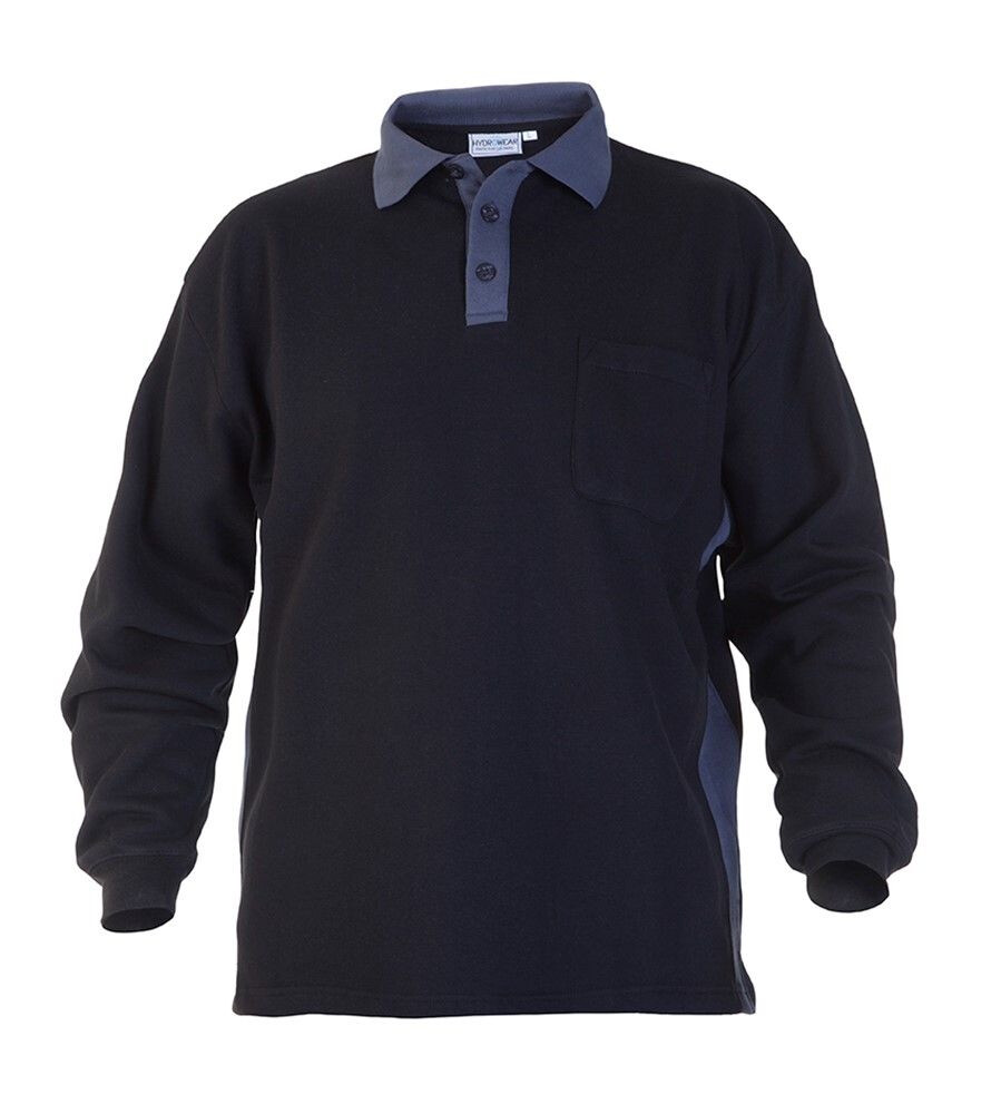 SWEATER TEGELEN BL/GRIJ MT:XL
