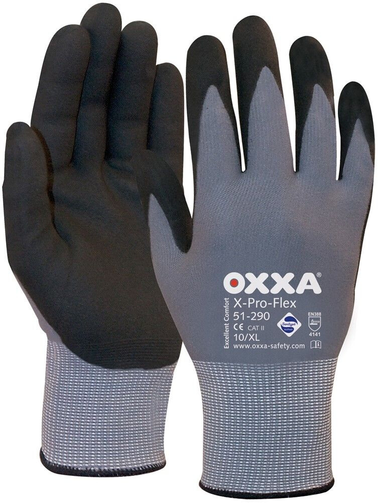 HANDSCHOEN OXXA X-PRO-FLEX GR/ZW MT 11