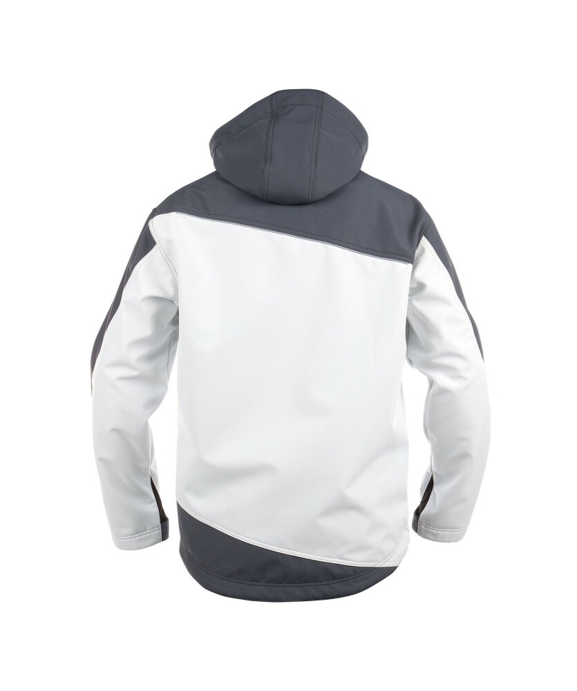 SOFTSHELL JAKARTA PES21 (280 gr) WIT/CEMENTGRIJS L