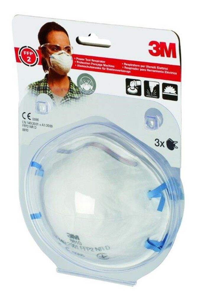 8810C3 FIJNSTOFMASKER FFP2 3/PK