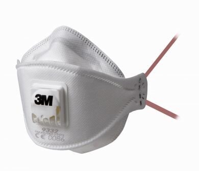 9332C1 FIJNSTOFMASKER FFP3 MET VENTIEL