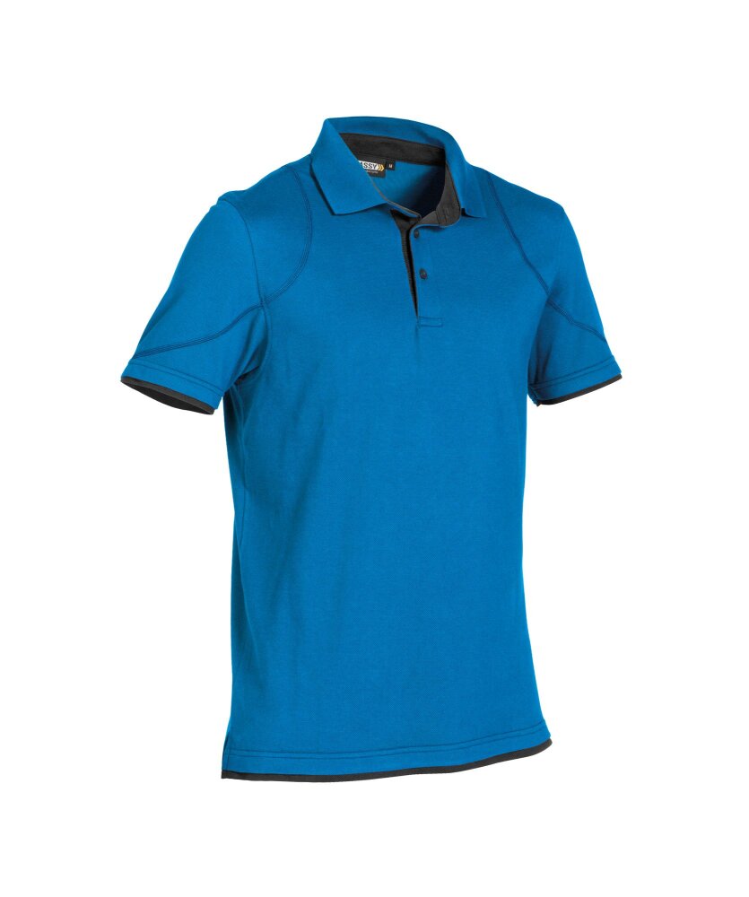 POLO ORBITAL COSPA46 (220 gr) AZUURBLAUW/ANTRACIETGRIJS S