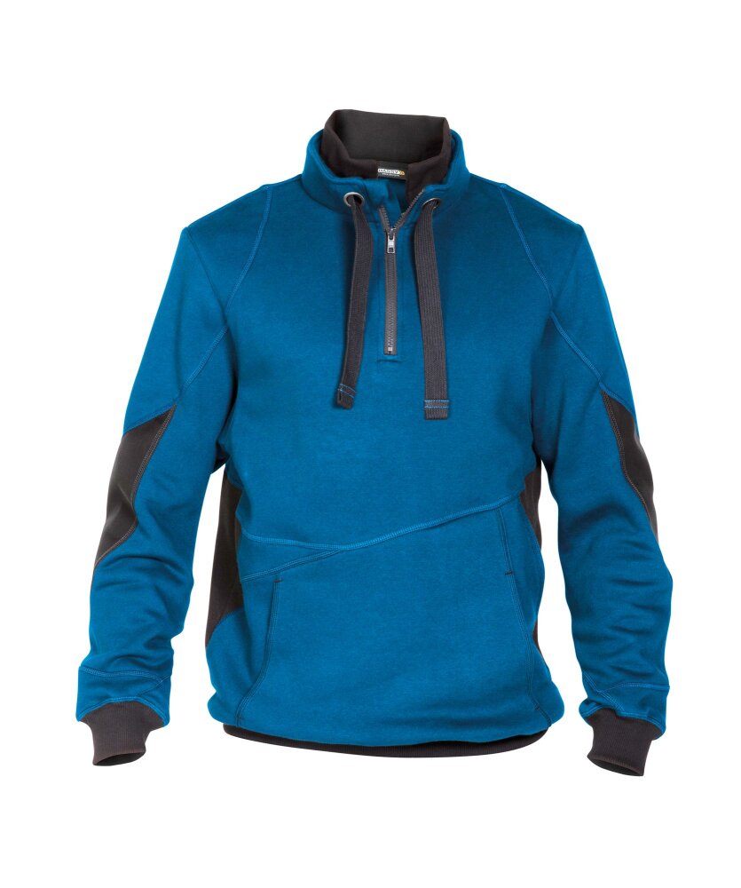SWEATER STELLAR COPES80 (290 gr) AZUURBLAUW/ANTRACIETGRIJS M
