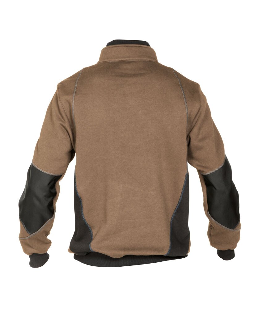 SWEATER STELLAR COPES80 (290 gr) LEEMBRUIN/ANTRACIETGRIJS XL
