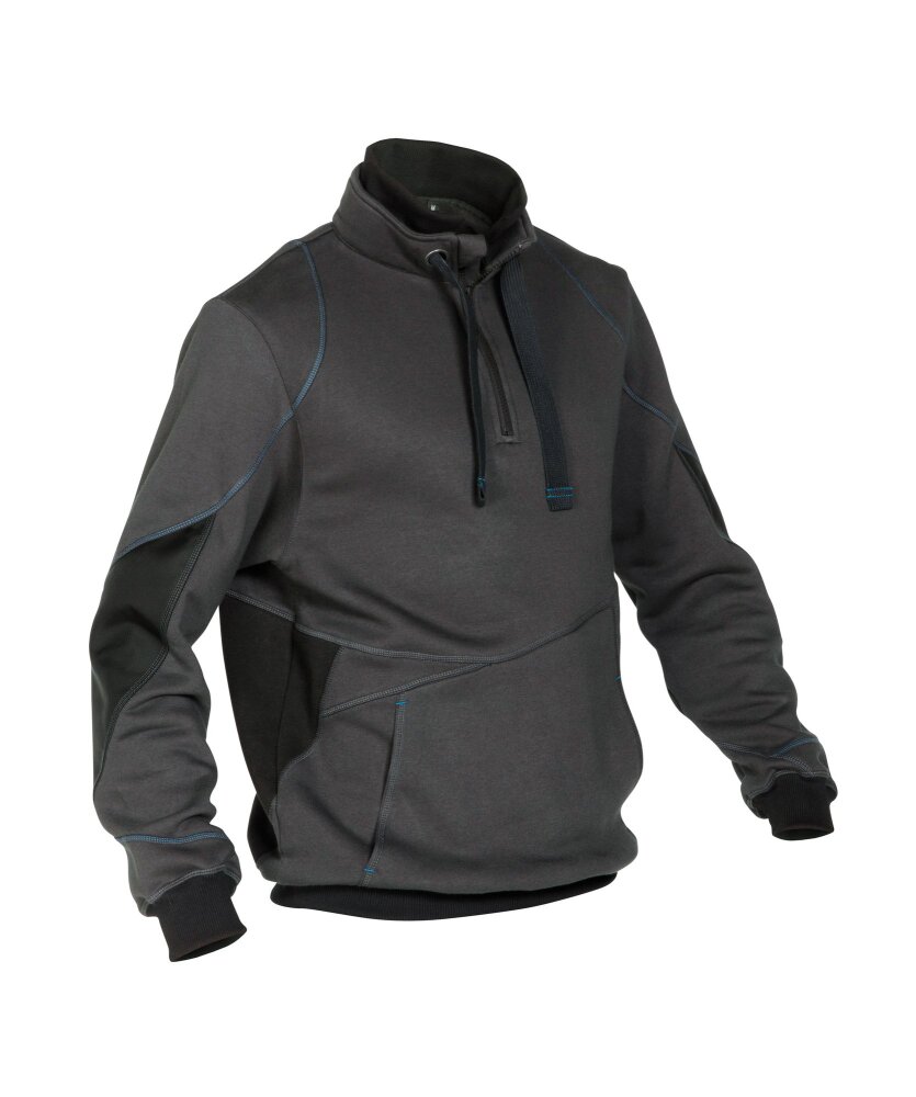 SWEATER STELLAR COPES80 (290 gr) ANTRACIETGRIJS/ZWART L