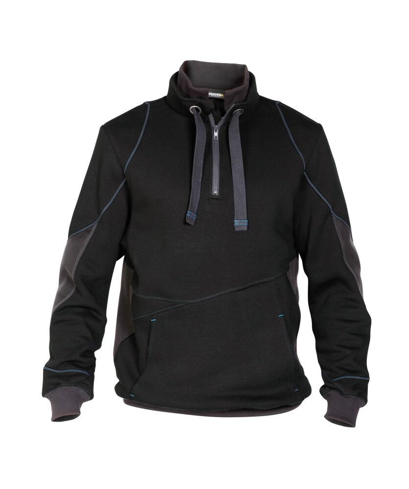 SWEATER STELLAR COPES80 (290 gr) ZWART/ANTRACIETGRIJS XL