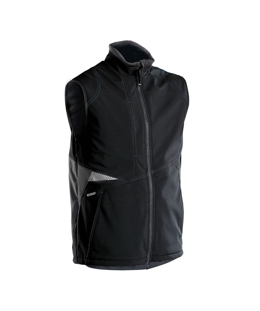 BODYWARMER FUSION PES21 (280 gr) ZWART/ANTRACIETGRIJS S