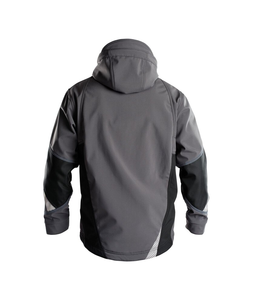 SOFTSHELL GRAVITY PES21 (280 gr) ANTRACIETGRIJS/ZWART 2XL