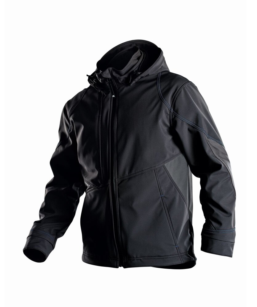 SOFTSHELL GRAVITY PES21 (280 gr) ZWART/ANTRACIETGRIJS L