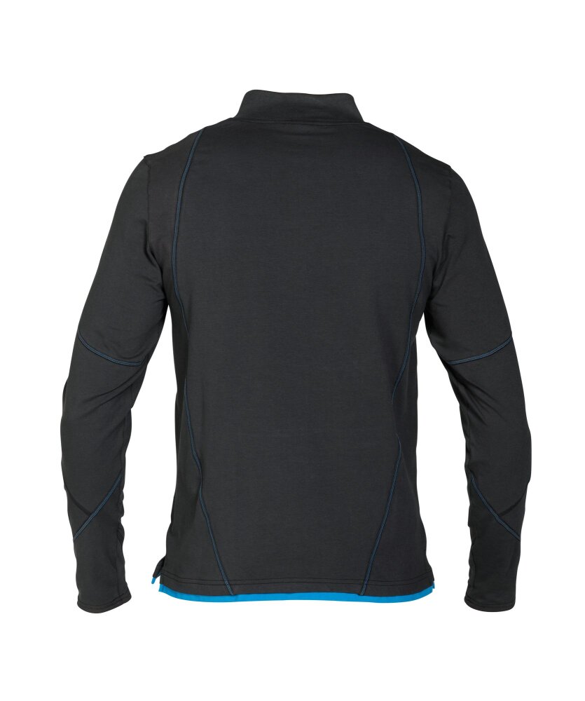T-SHIRT SONIC COSPA05 (220 gr) ZWART/AZUURBLAUW 2XL