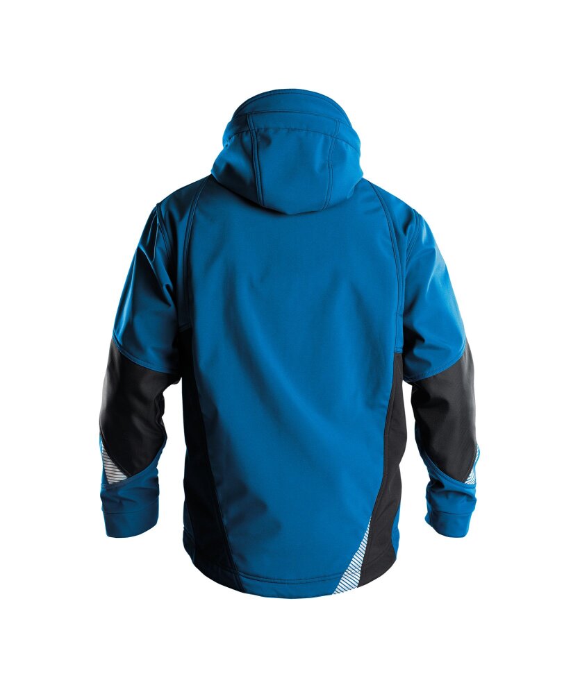SOFTSHELL GRAVITY PES21 (280 gr) AZUURBLAUW/ANTRACIETGRIJS M