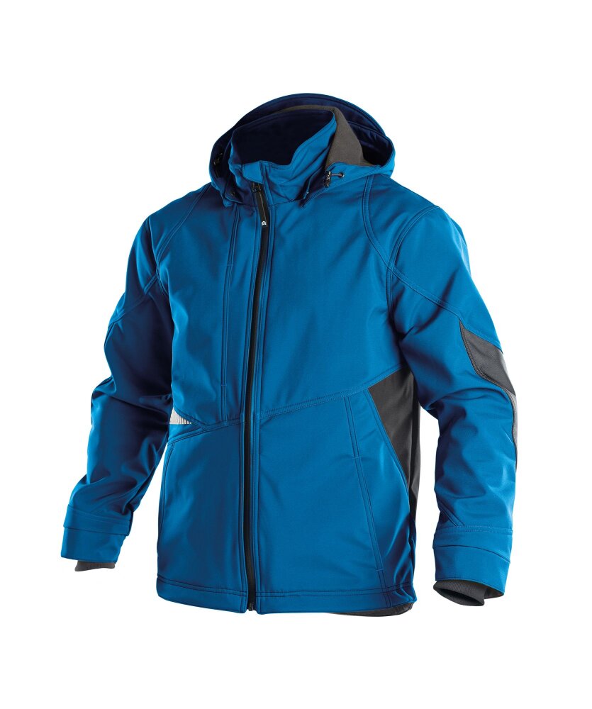 SOFTSHELL GRAVITY PES21 (280 gr) AZUURBLAUW/ANTRACIETGRIJS L