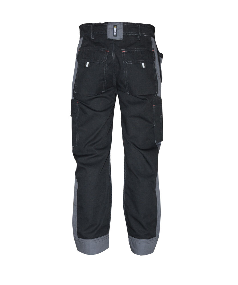 BROEK SEATTLE KIDS PESCO61 (245 gr) ZWART/CEMENTGRIJS 104