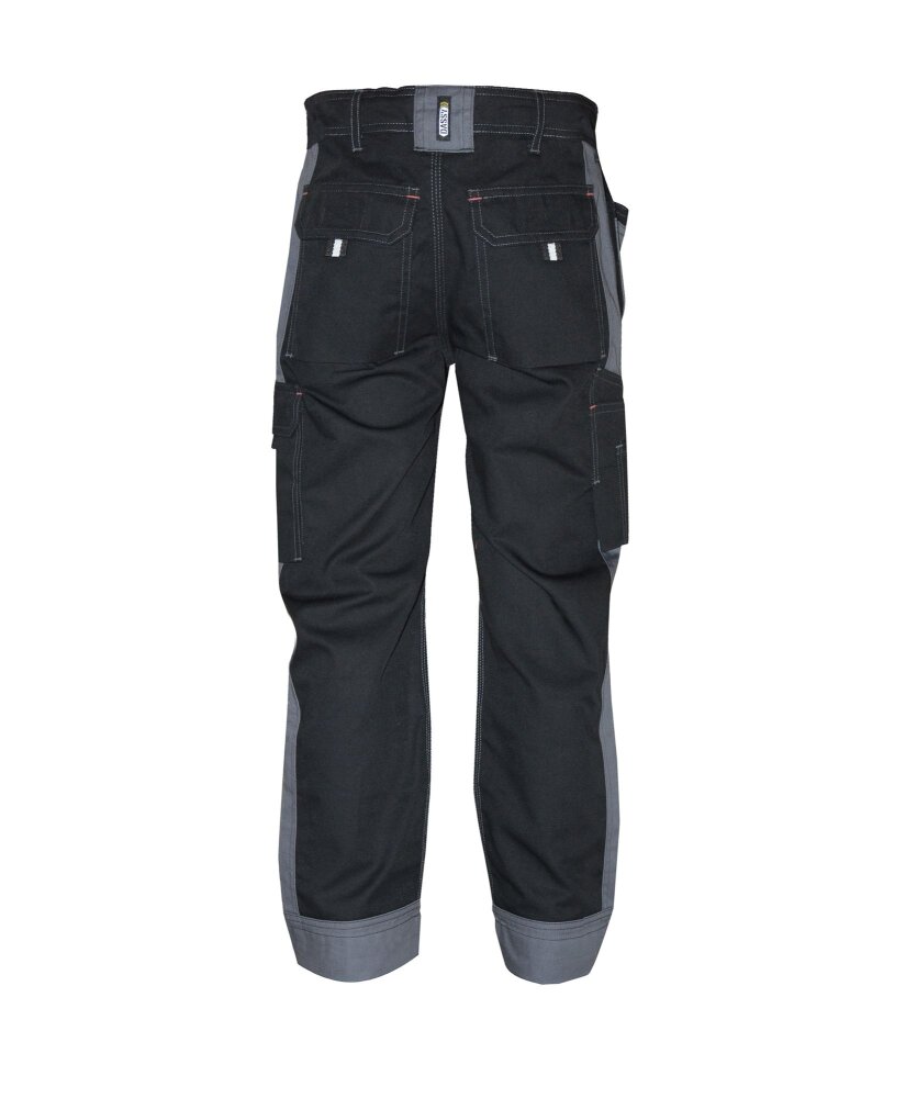 BROEK SEATTLE KIDS PESCO61 (245 gr) ZWART/CEMENTGRIJS 134