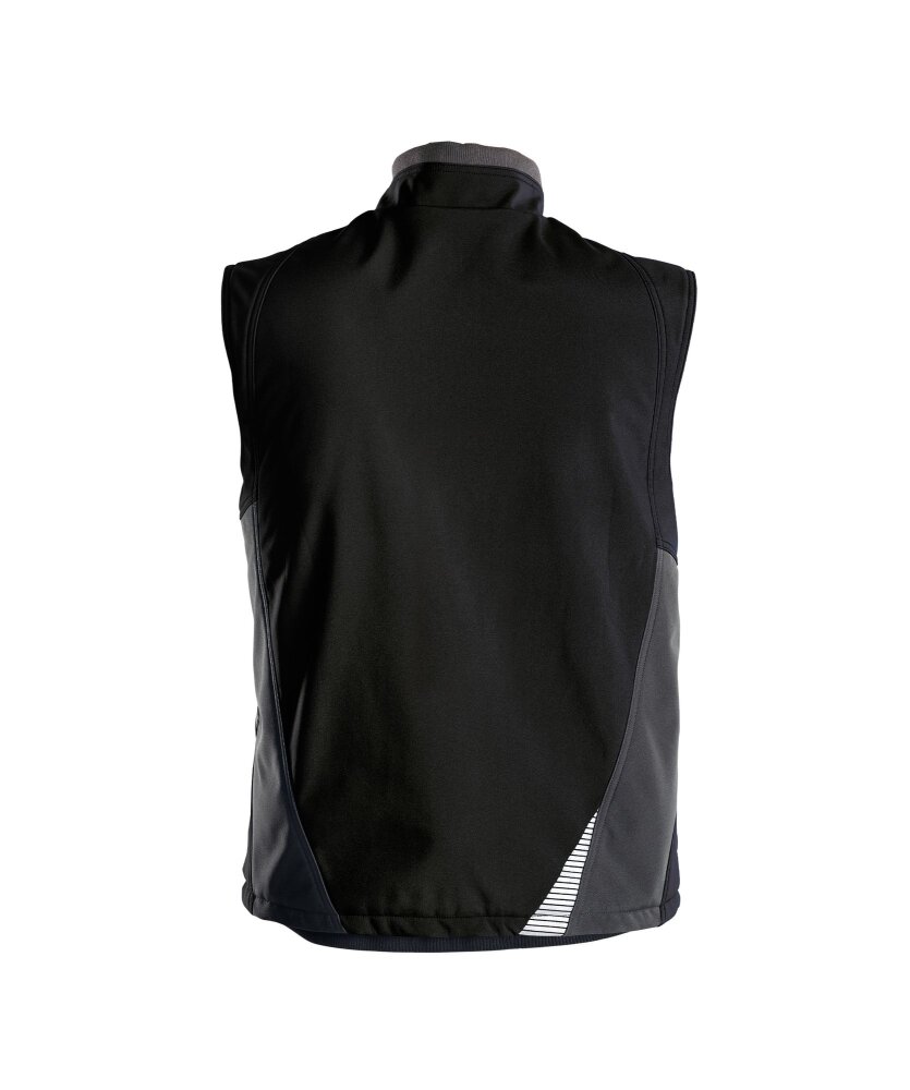 BODYWARMER FUSION PES21 (280 gr) ZWART/ANTRACIETGRIJS 2XL