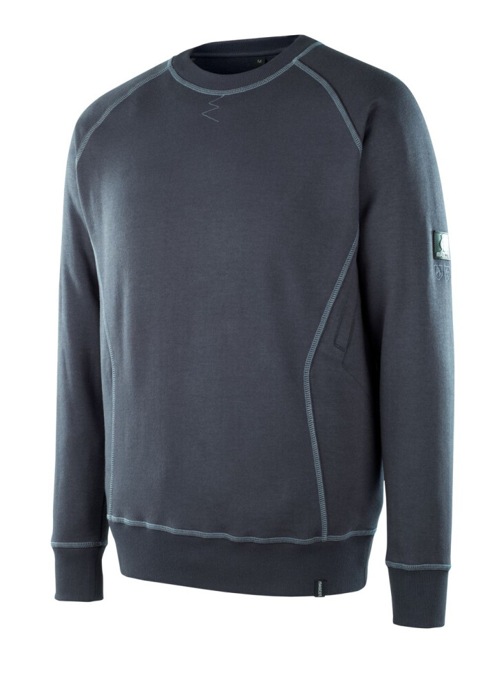 VLAMVERTRAGENDE SWEATER HORGEN ZWART M