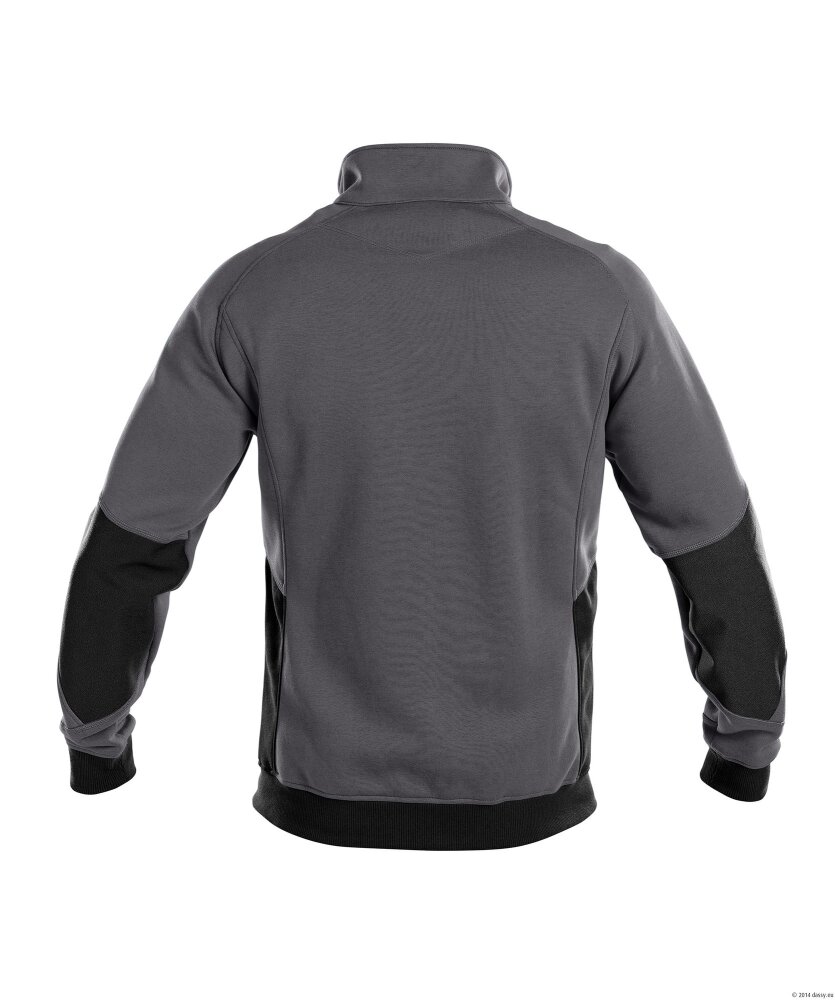 SWEATER VELOX COPES86 (305 GR) ANTRACIETGRIJS/ZWART L