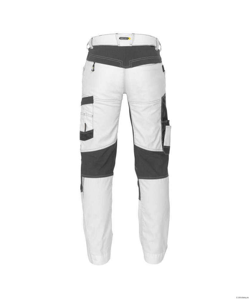 BROEK HELIX PAINTERS PESCO41 (245 GR) WIT/ANTRACIETGRIJS 46