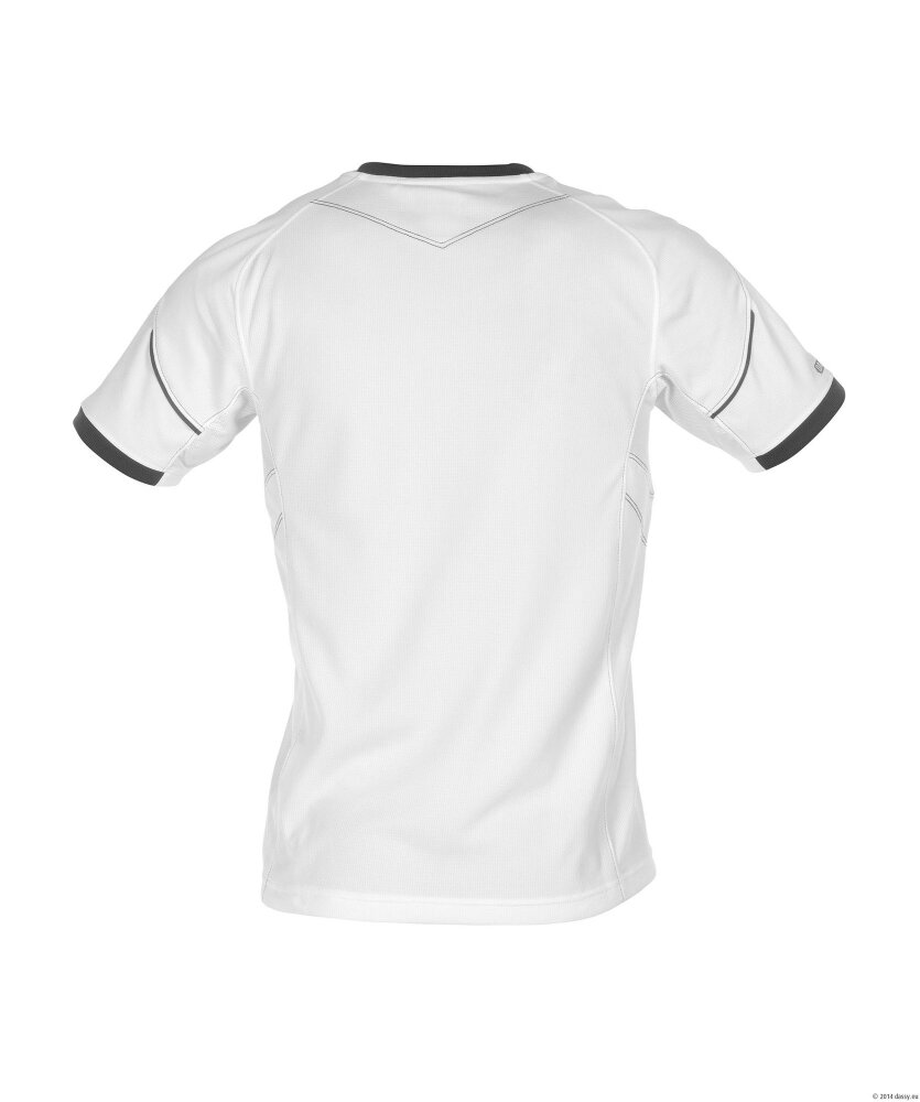 T-SHIRT NEXUS PES04 (141GR) WIT/ANTRACIETGRIJS 2XL