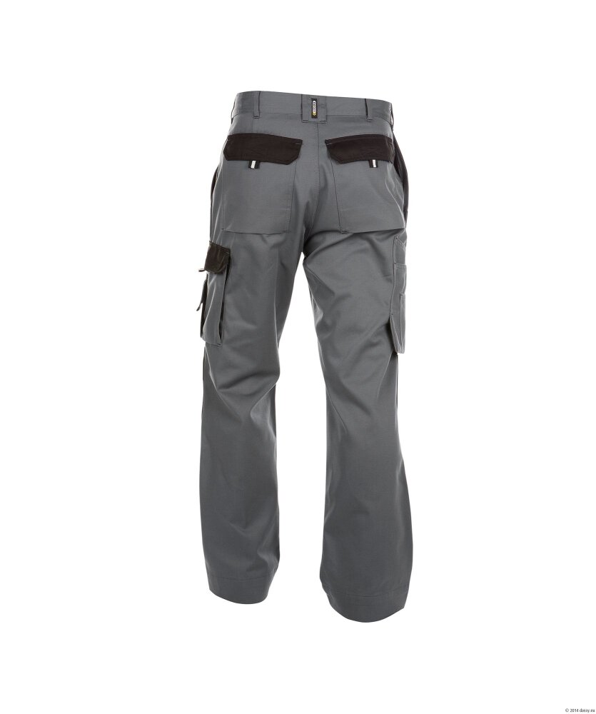 BROEK BOSTON PESCO61 (245 gr) CEMENTGRIJS/ZWART 46