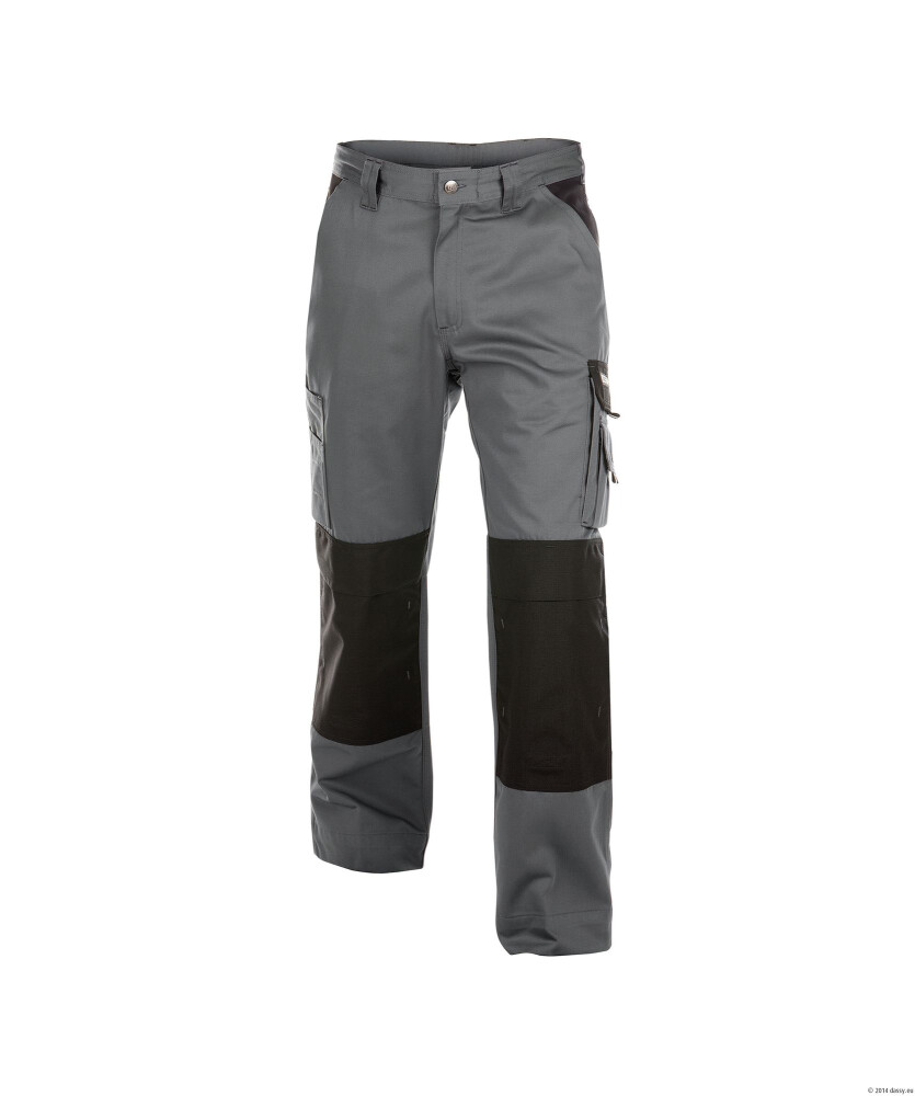 BROEK BOSTON PESCO61 (245 gr) CEMENTGRIJS/ZWART 48