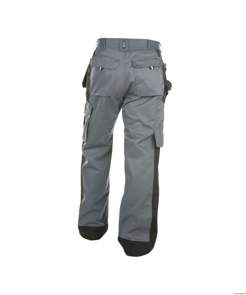 BROEK SEATTLE PESCO61 (245 gr) CEMENTGRIJS/ZWART 60