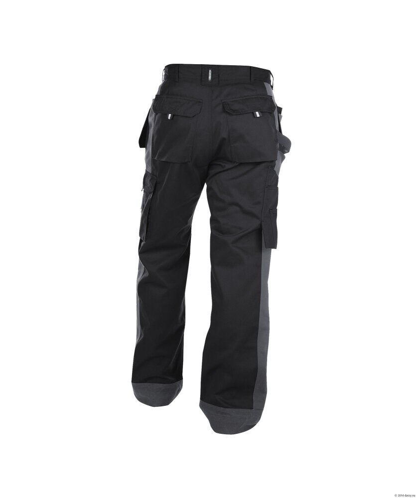 BROEK SEATTLE PESCO64 (300 gr) ZWART/CEMENTGRIJS 58