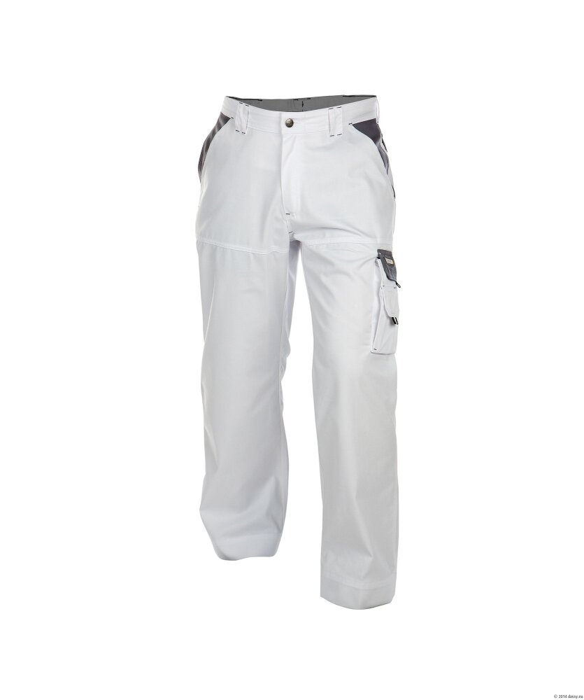 BROEK NASHVILLE PESCO61 (245 gr) WIT/CEMENTGRIJS 60