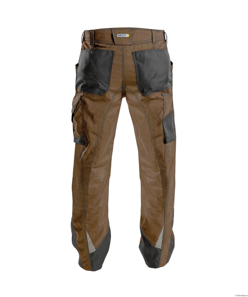 BROEK SPECTRUM PESCO63 (250 gr) LEEMBRUIN/ANTRACIETGRIJS 56