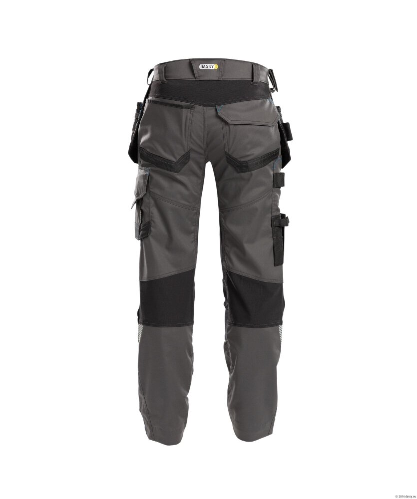 BROEK FLUX PESCO41 (245 GR) ANTRACIETGRIJS/ZWART 50