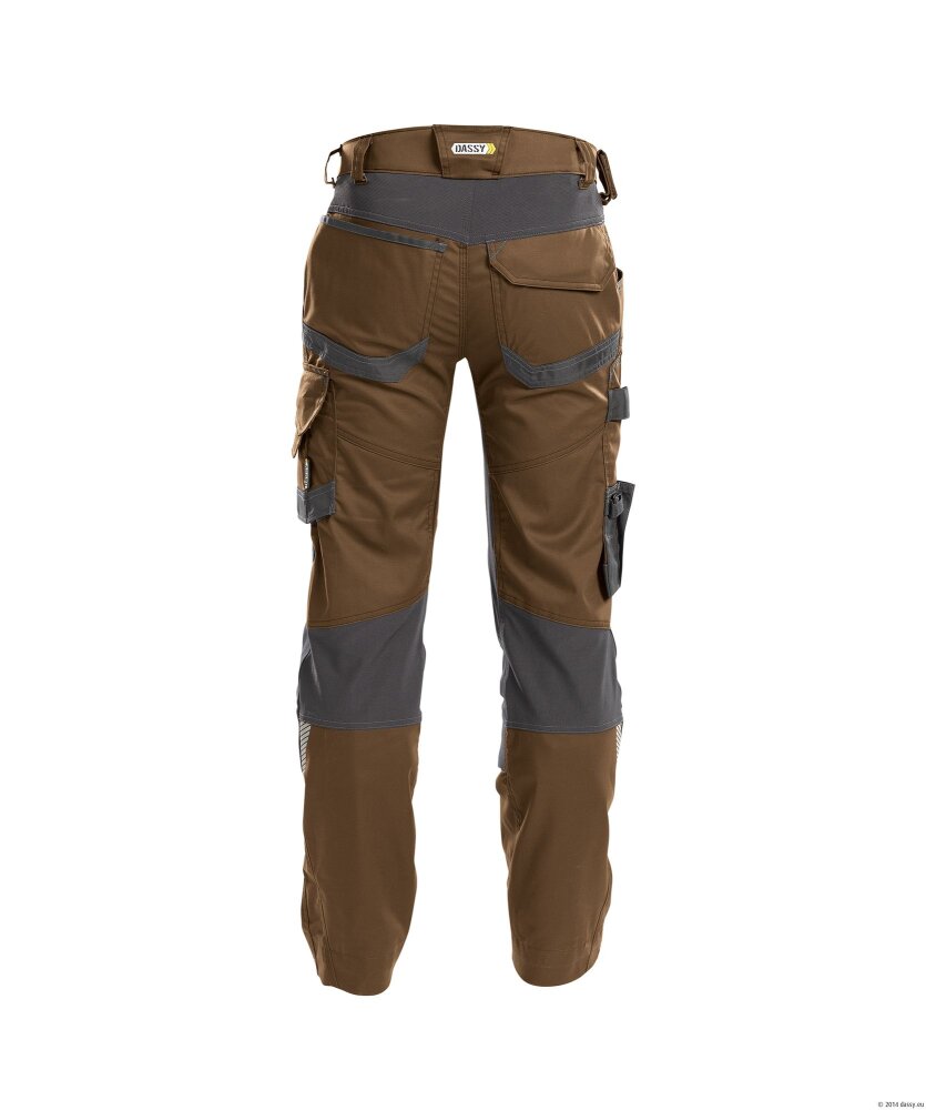 DASSY BROEK DYNAX NEXT BRUIN/ANTRACIET 46
