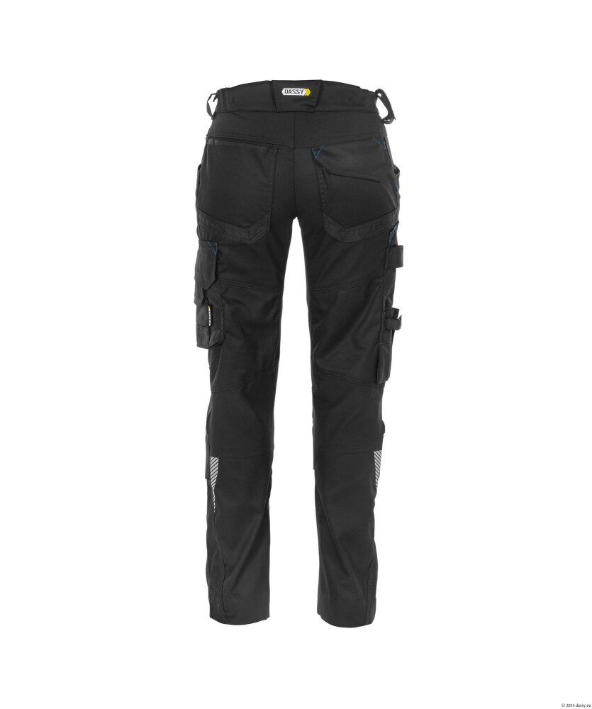 BROEK  DYNAX WOMEN PESCO41 (245 GR) ZWART 50