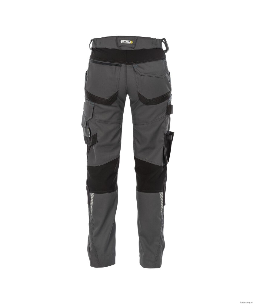 BROEK  DYNAX WOMEN PESCO41 (245 GR) ANTRACIETGRIJS/ZWART 48
